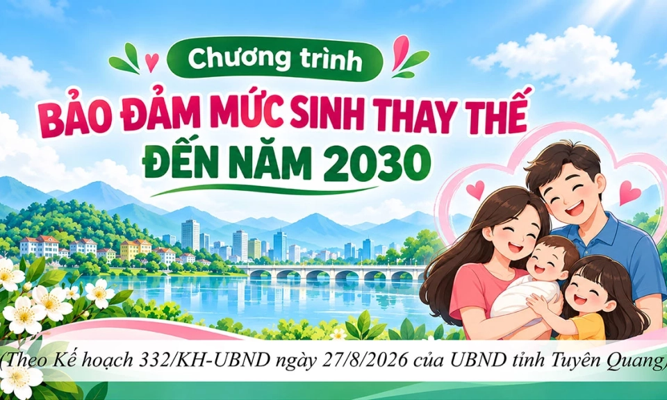 Chương tr&igrave;nh Bảo đảm mức sinh thay thế đến năm 2030