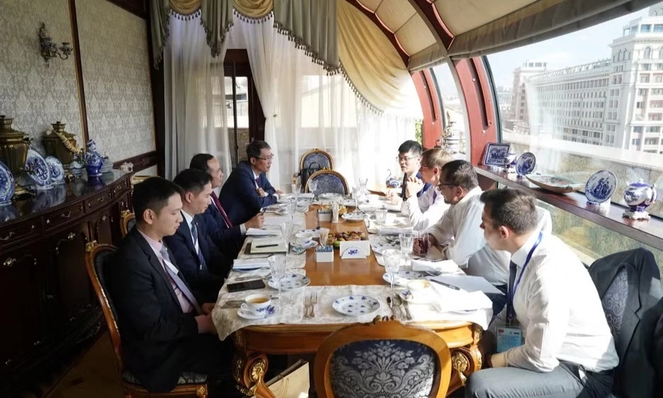 Bộ trưởng Vũ Hải Qu&acirc;n: Hợp t&aacute;c c&ocirc;ng nghệ cần gắn với nghi&ecirc;n cứu, ph&aacute;t triển v&agrave; đ&agrave;o tạo nh&acirc;n lực