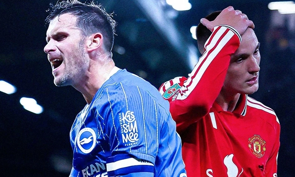 MU thua bẽ b&agrave;ng Brighton: Khi Michael Carrick l&acirc;m nguy