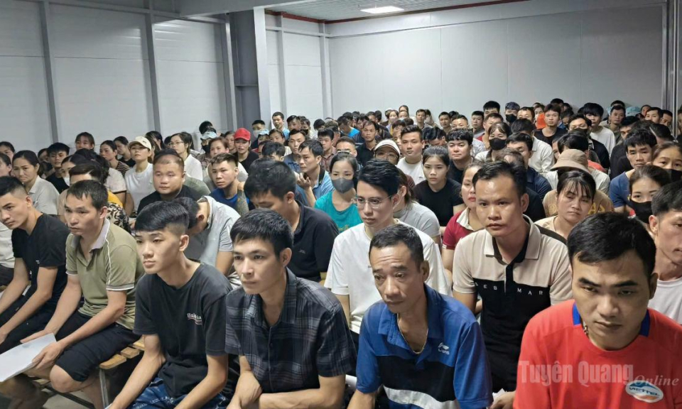 250 c&ocirc;ng nh&acirc;n lao động được tuy&ecirc;n truyền ph&ograve;ng, chống ma t&uacute;y