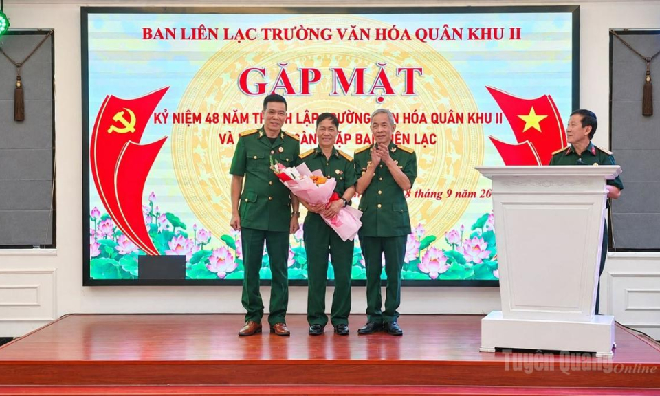 G&igrave;n giữ truyền thống Trường Văn h&oacute;a Qu&acirc;n khu II