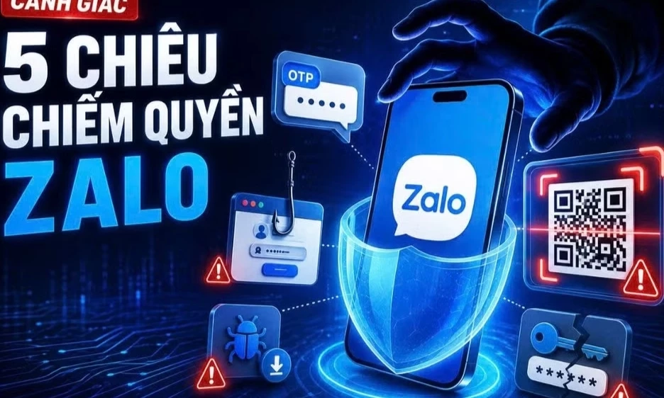 T&agrave;i khoản Zalo trở th&agrave;nh mục ti&ecirc;u của tội phạm sử dụng c&ocirc;ng nghệ cao