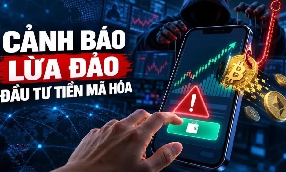 Bẫy đầu tư tiền m&atilde; h&oacute;a tr&ecirc;n mạng