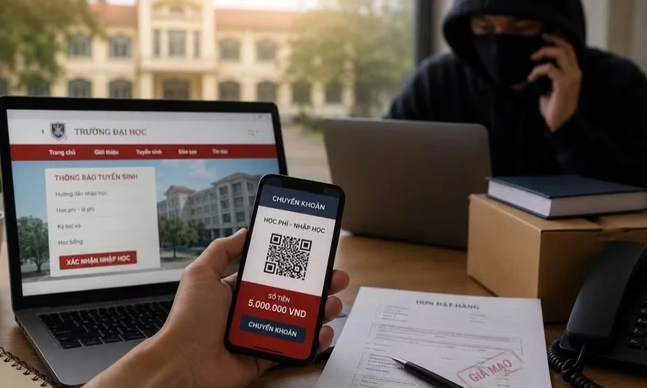 Mạo danh trường học thu học ph&iacute;, đặt h&agrave;ng doanh nghiệp