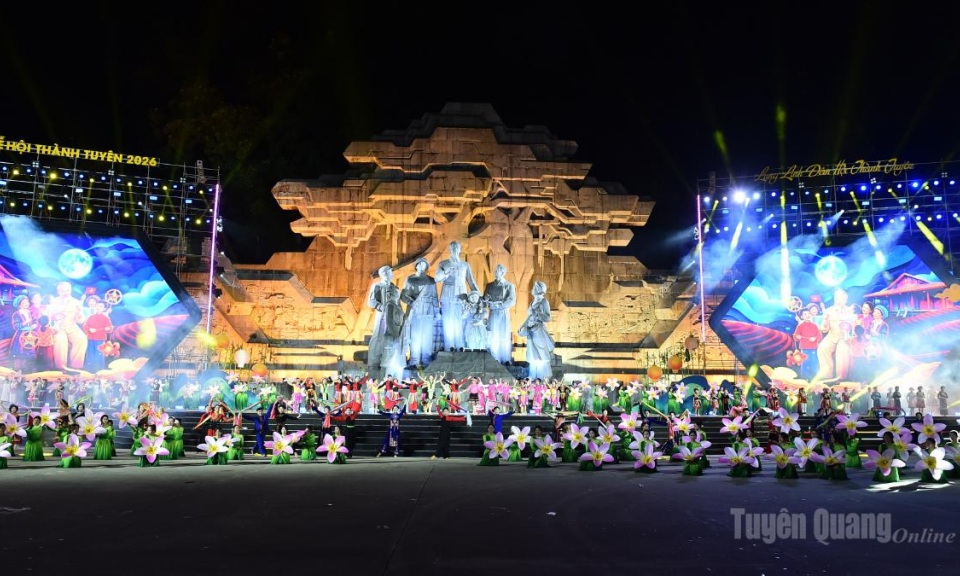 Tổng duyệt Đ&ecirc;m hội Th&agrave;nh Tuy&ecirc;n năm 2026