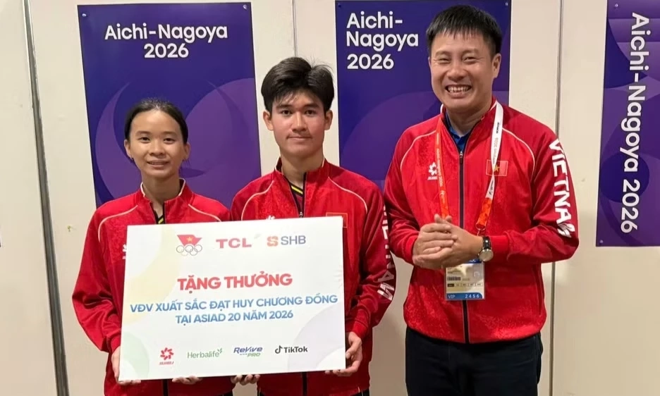 Việt Nam gi&agrave;nh những tấm Huy chương đầu ti&ecirc;n tại Asian Games 2026