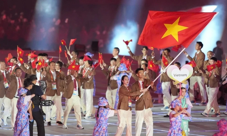 Asian Games 20 ch&iacute;nh thức khai mạc, đề cao kh&aacute;t vọng ch&acirc;u &Aacute;