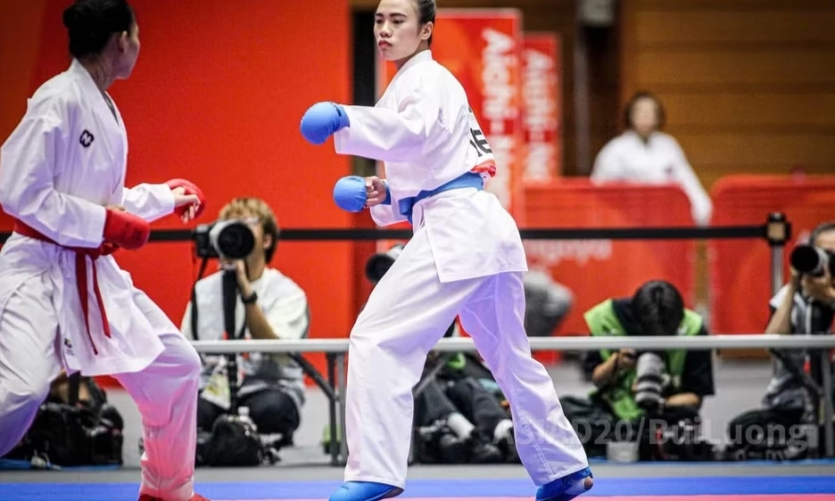 Asian Games 2026: Diệu Ly gi&agrave;nh Huy chương Đồng karate