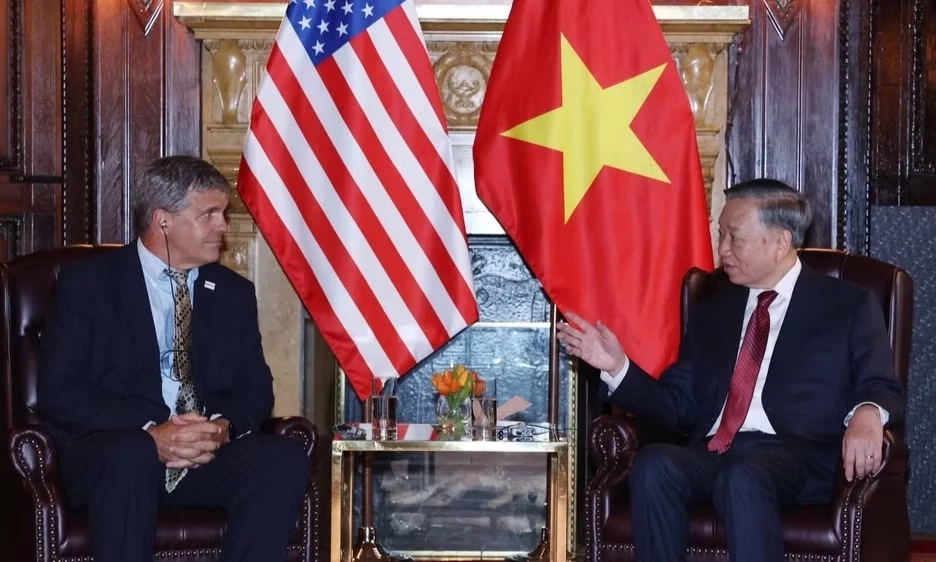 Tổng B&iacute; thư, Chủ tịch nước T&ocirc; L&acirc;m tiếp Quyền Gi&aacute;m đốc Cơ quan Thương mại v&agrave; Ph&aacute;t triển Hoa Kỳ