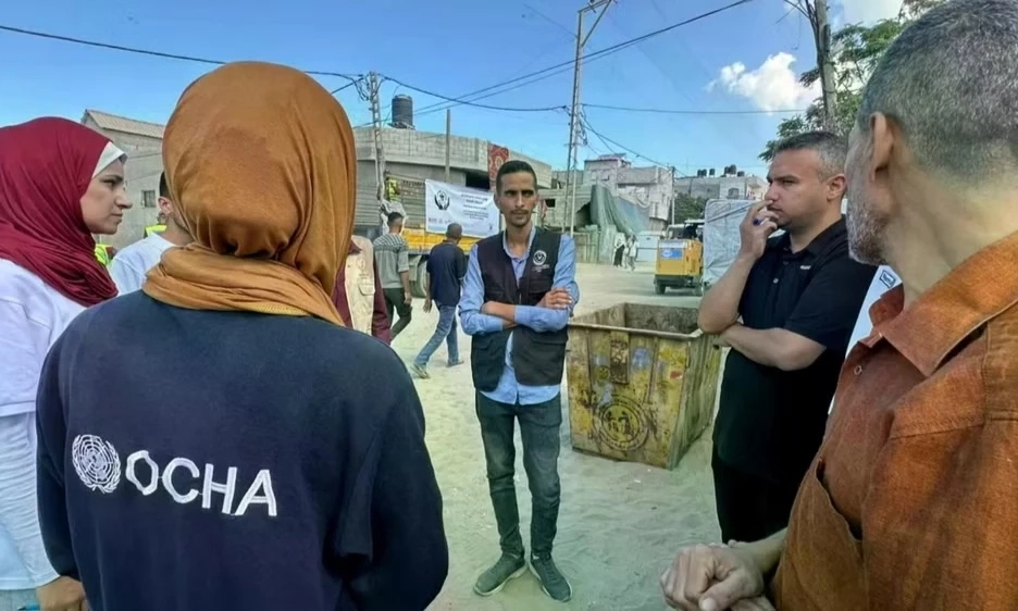 Trẻ em Gaza trở lại trường học, c&aacute;c nỗ lực cứu trợ tiếp tục được triển khai