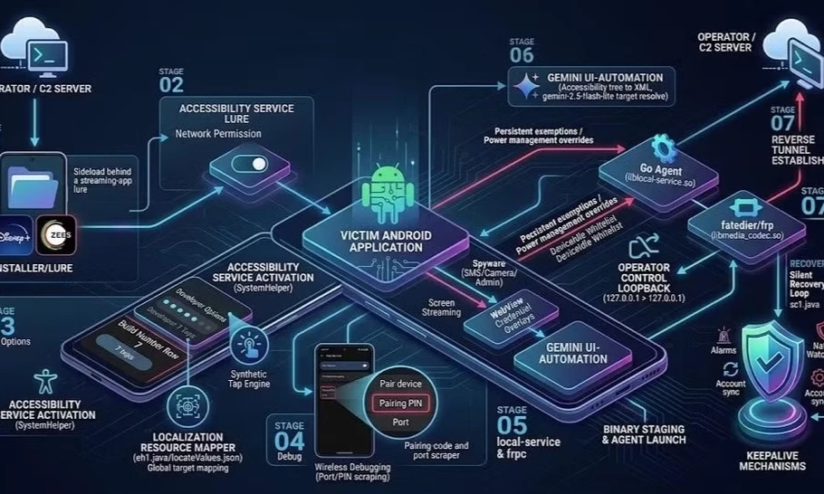 Thận trọng với m&atilde; độc ứng dụng AI c&oacute; thể chiếm quyền kiểm so&aacute;t thiết bị Android