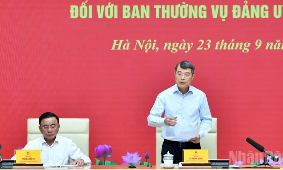 Th&ocirc;ng qua dự thảo b&aacute;o c&aacute;o kết quả kiểm tra, gi&aacute;m s&aacute;t (đợt 3) đối với Ban Thường vụ Đảng ủy Ch&iacute;nh phủ
