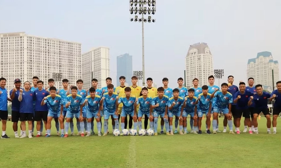 U16 Việt Nam dự giải quốc tế tại Trung Quốc, hướng tới U17 ch&acirc;u &Aacute; 2027