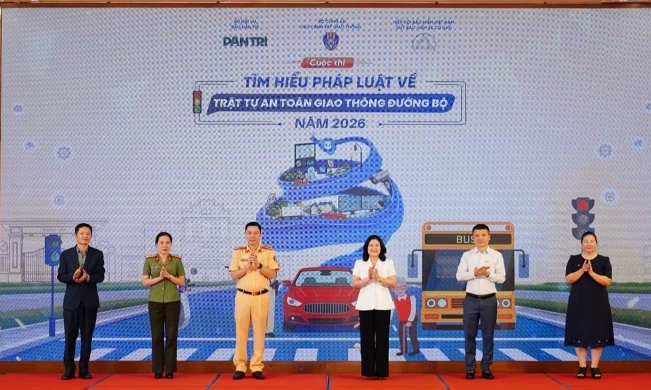 Ph&aacute;t động Cuộc thi &ldquo;T&igrave;m hiểu ph&aacute;p luật về trật tự an to&agrave;n giao th&ocirc;ng đường bộ&rdquo; năm 2026