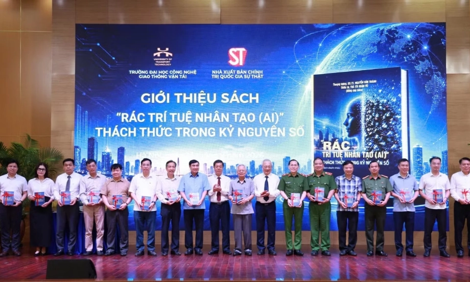 Giới thiệu s&aacute;ch "R&aacute;c tr&iacute; tuệ nh&acirc;n tạo - th&aacute;ch thức trong kỷ nguy&ecirc;n số"