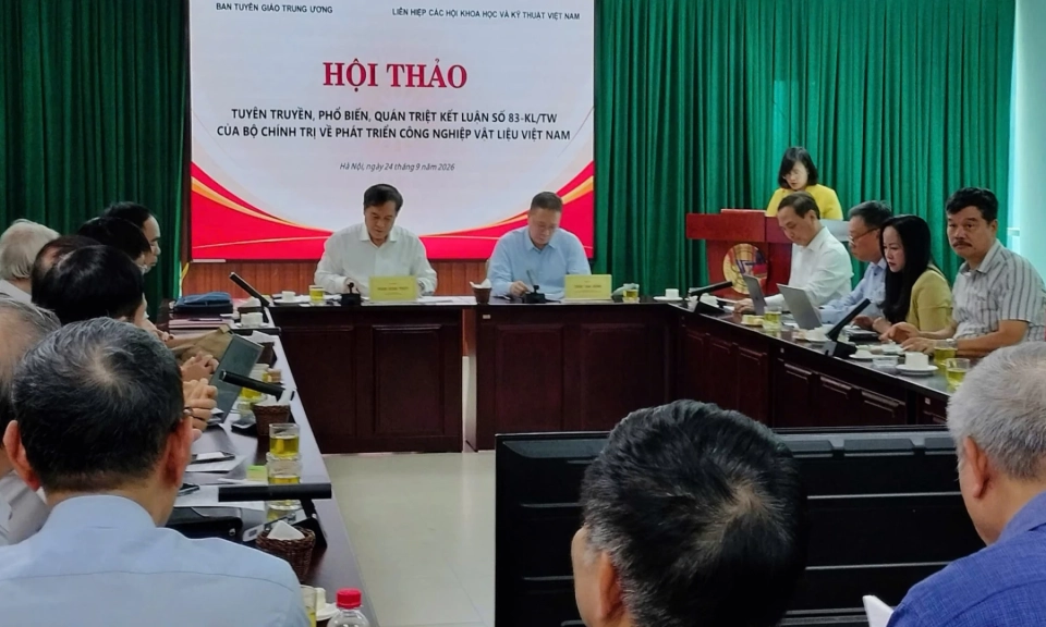Ph&aacute;t triển c&ocirc;ng nghiệp vật liệu để n&acirc;ng cao năng lực tự chủ chiến lược
