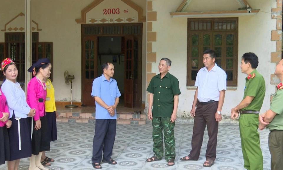 Điểm s&aacute;ng D&ograve;ng họ Ho&agrave;ng Đ&igrave;nh tự quản về an ninh, trật tự
