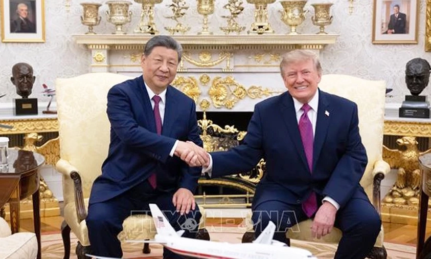 Chuyến thăm của Tổng B&iacute; thư, Chủ tịch nước Trung Quốc Tập Cận B&igrave;nh tới Mỹ:Sức mạnh mềm v&agrave; biểu tượng l&ecirc;n ng&ocirc;i