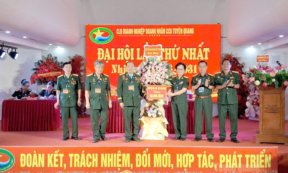 Đại hội C&acirc;u lạc bộ Doanh nghiệp, Doanh nh&acirc;n Cựu chiến binh tỉnh Tuy&ecirc;n Quang lần thứ I