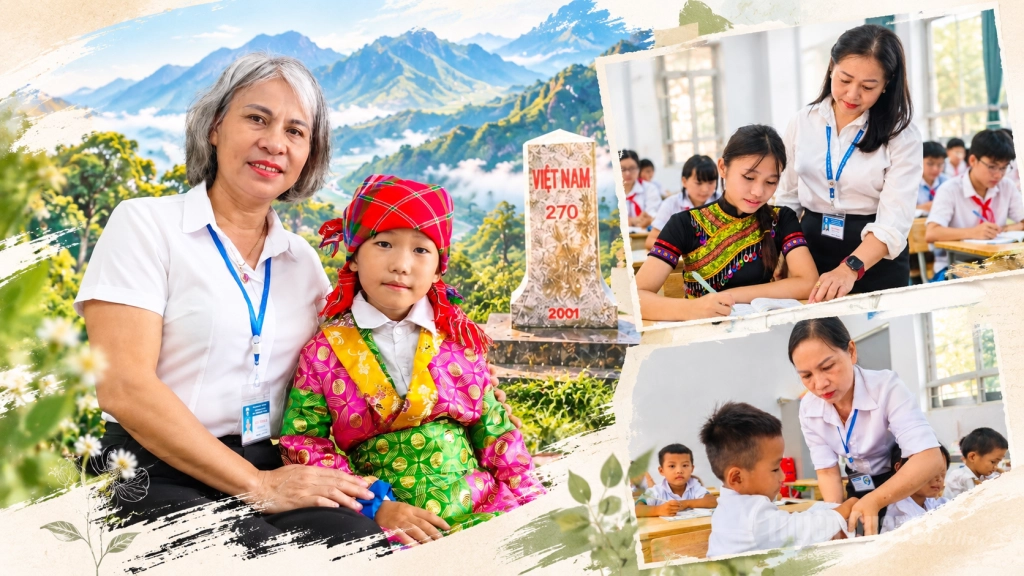 Tình thương và sự chăm sóc ân cần của các cô giáo giúp các em học sinh luôn cảm thấy an tâm và nỗ lực vươn lên trong học tập.