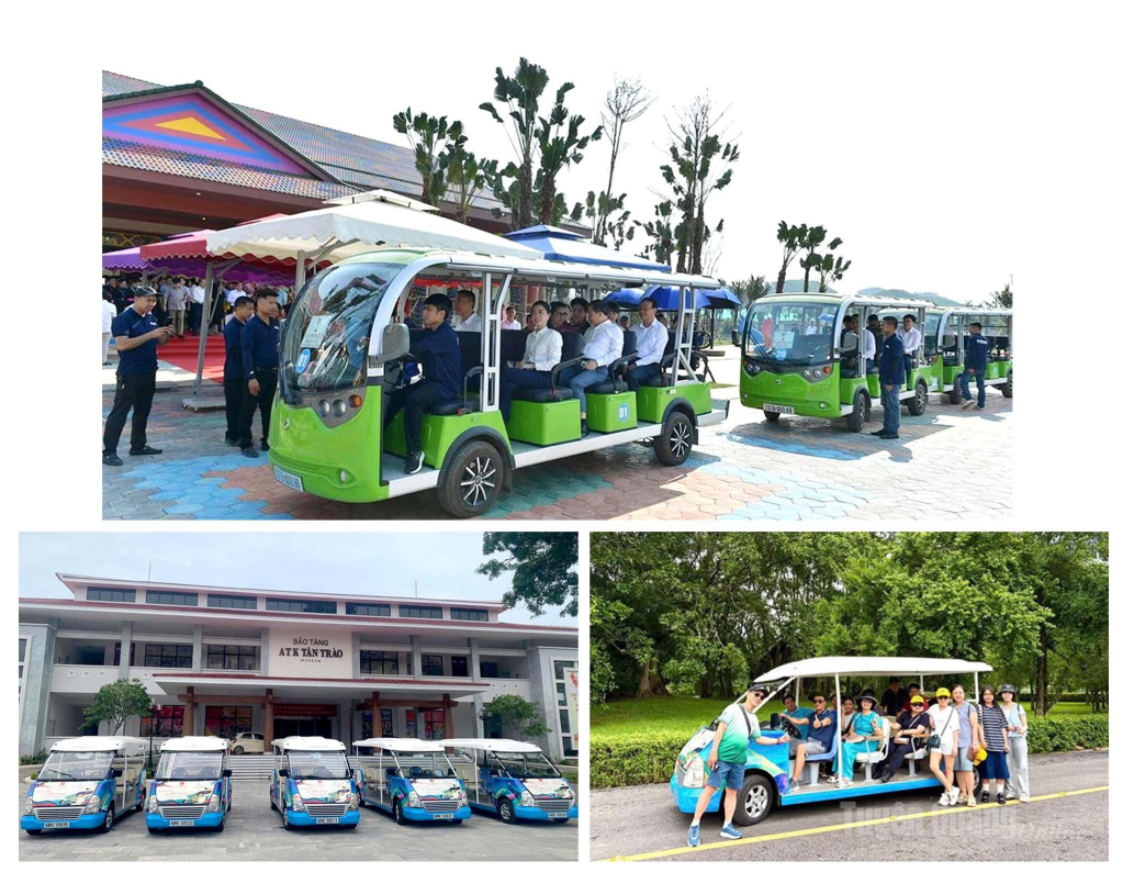 Mở rộng xe điện, tạo thêm lựa chọn di chuyển xanh tại Khu di tích quốc gia đặc biệt  Tân Trào.