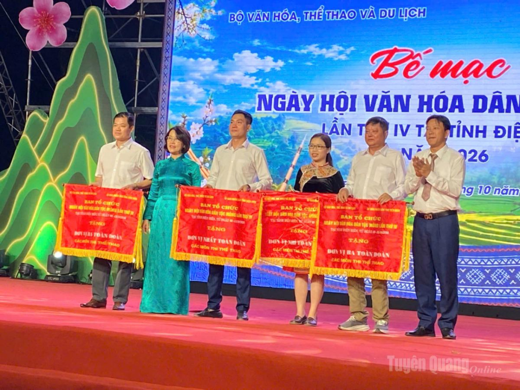Tuyên Quang giành giải Ba toàn đoàn tại Ngày hội.