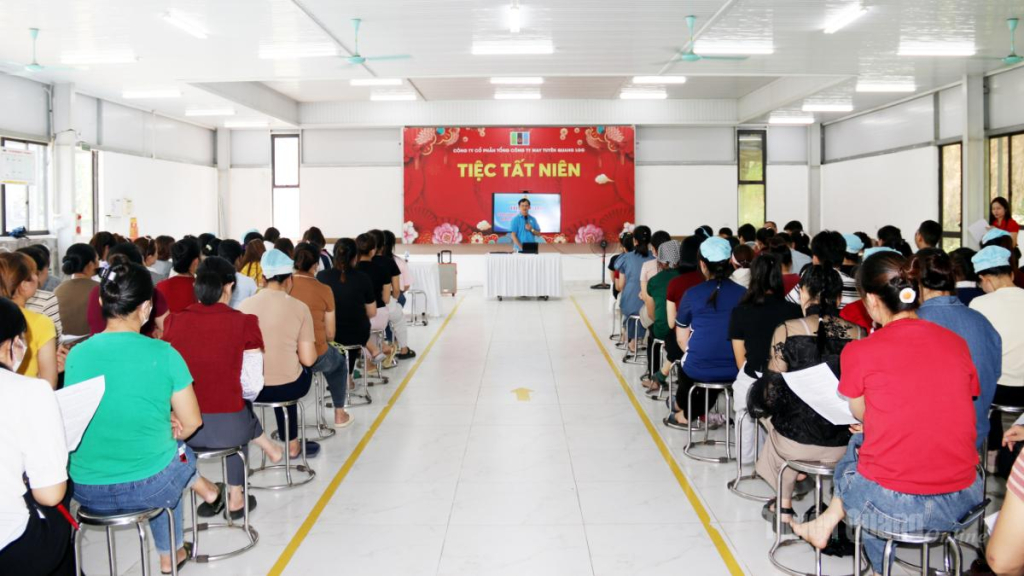 Quang cảnh buổi tuyên truyền.
