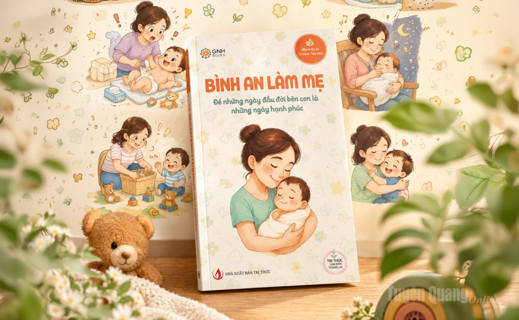 Cuốn sách Bình an làm mẹ.