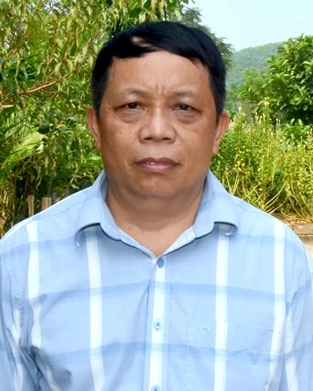 Ông Trần Văn Ngọc, Trưởng Ban công tác Mặt trận thôn Tân Hùng, xã Hùng Đức