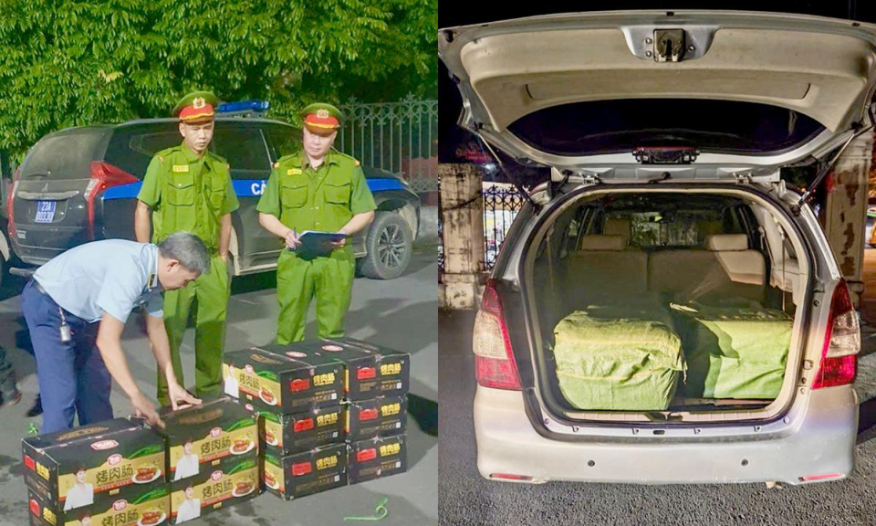 Kịp thời thu giữ 135 kg thực phẩm kh&ocirc;ng r&otilde; nguồn gốc