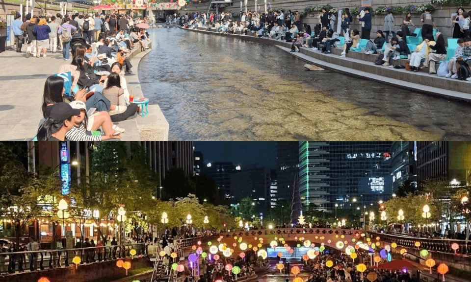 Seoul đưa d&ograve;ng nước trở lại trung t&acirc;m th&agrave;nh phố