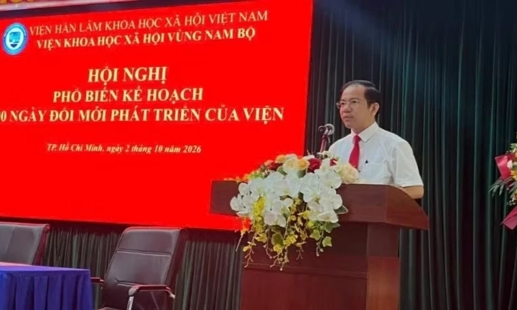 Viện Khoa học x&atilde; hội v&ugrave;ng Nam Bộ triển khai chương tr&igrave;nh 300 ng&agrave;y đổi mới, ph&aacute;t triển