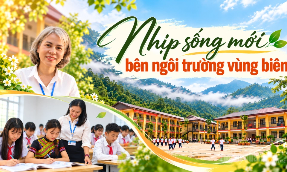 Nhịp sống mới b&ecirc;n ng&ocirc;i trường v&ugrave;ng bi&ecirc;n