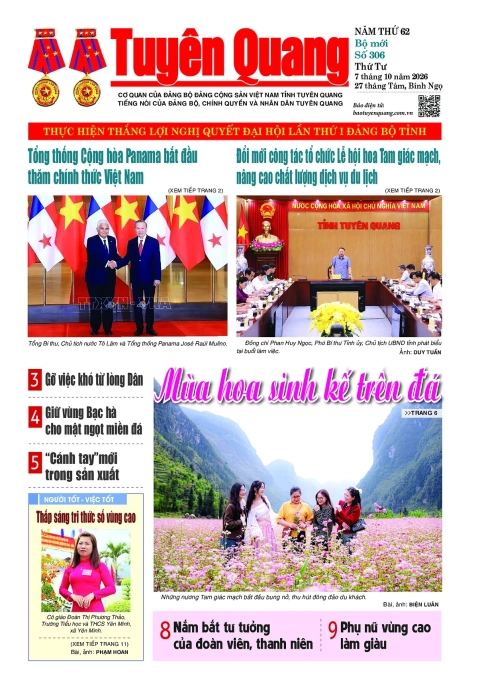 B&aacute;o Tuy&ecirc;n Quang số 306
