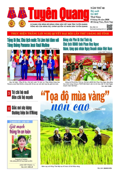 B&aacute;o Tuy&ecirc;n Quang số 307