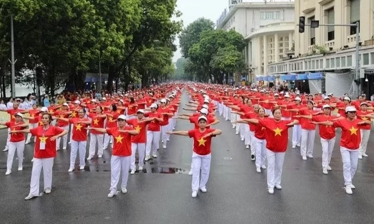 Ng&agrave;y 10/10, ph&aacute;t động phong tr&agrave;o mỗi người d&acirc;n chọn &iacute;t nhất một m&ocirc;n thể thao để tập luyện