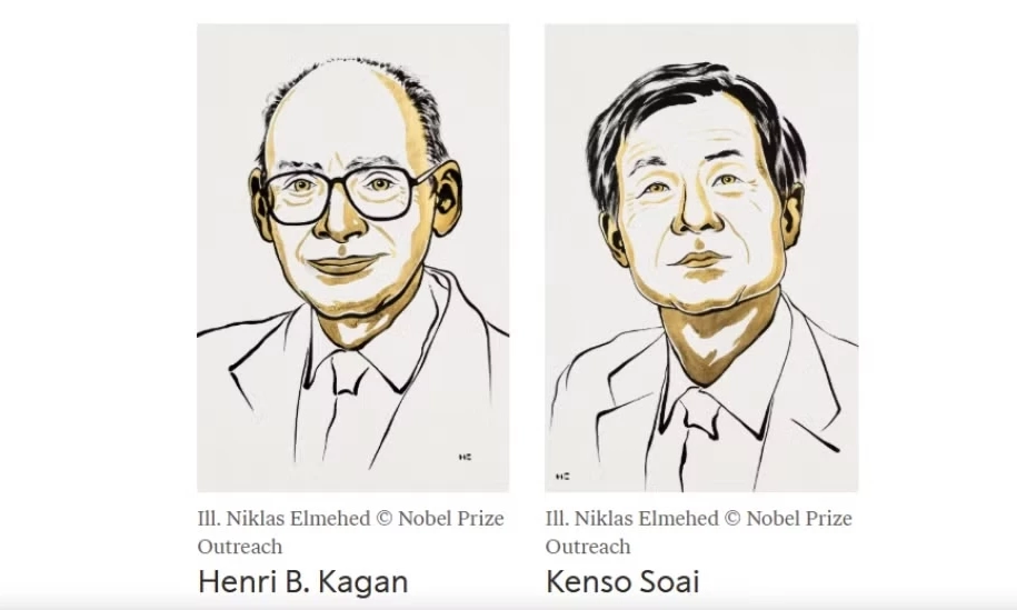 Nobel H&oacute;a học 2026 vinh danh nghi&ecirc;n cứu về hiệu ứng phi tuyến t&iacute;nh v&agrave; tự x&uacute;c t&aacute;c trong tổng hợp hữu cơ bất đối xứng