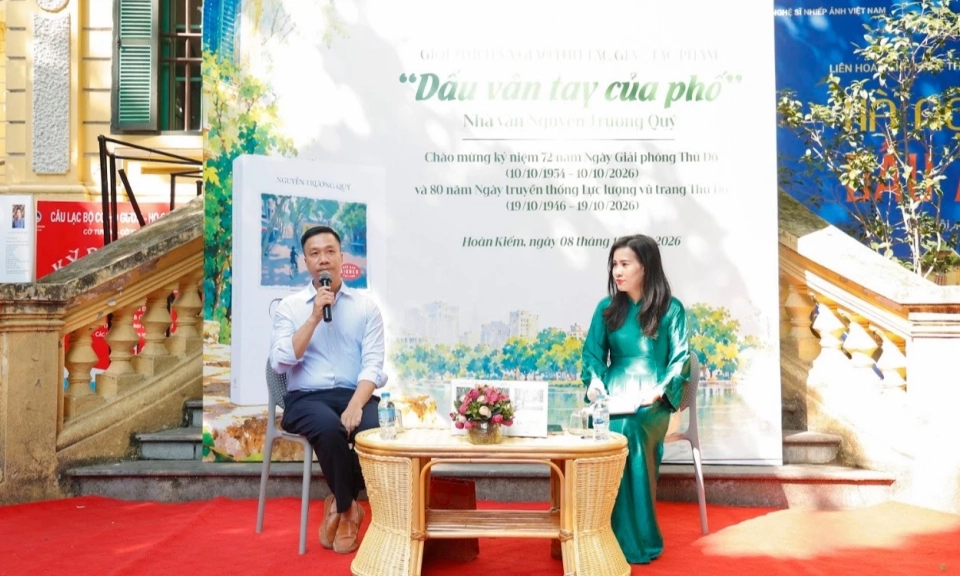 Kh&aacute;m ph&aacute; &ldquo;Dấu v&acirc;n tay của phố&rdquo; tại Thư viện Ho&agrave;n Kiếm