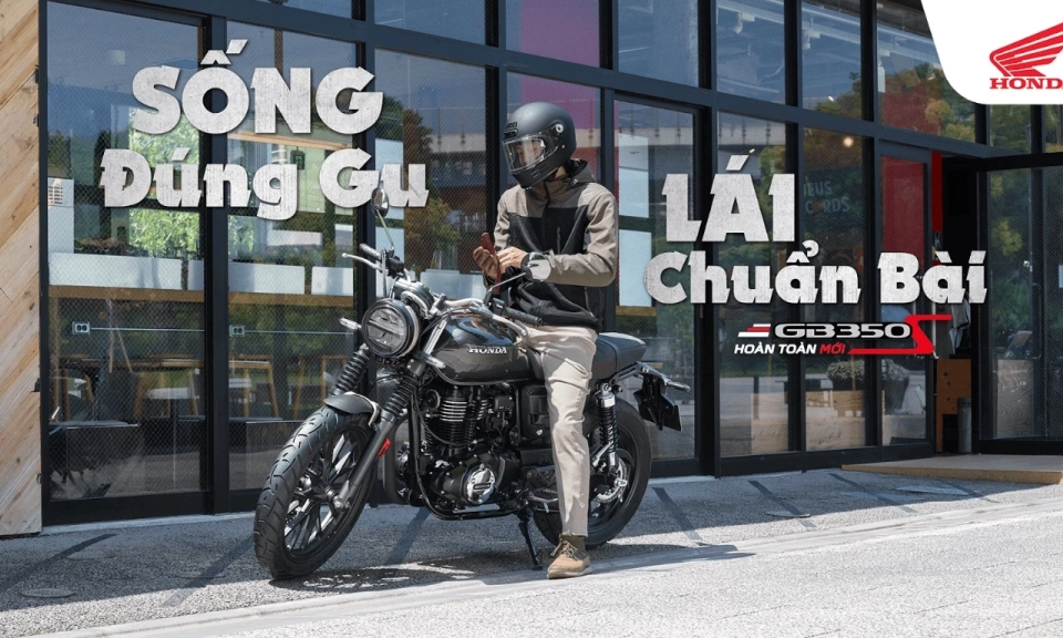 Mẫu xe ph&acirc;n khối lớn GB350S lần đầu ra mắt tại thị trường Việt Nam