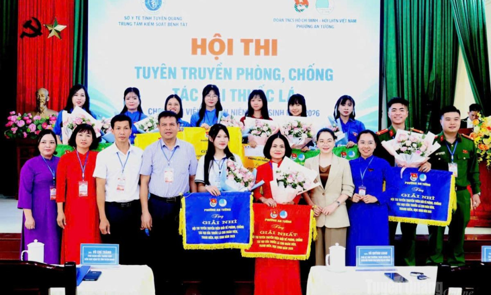 Hội thi tuy&ecirc;n truyền ph&ograve;ng, chống t&aacute;c hại của thuốc l&aacute;