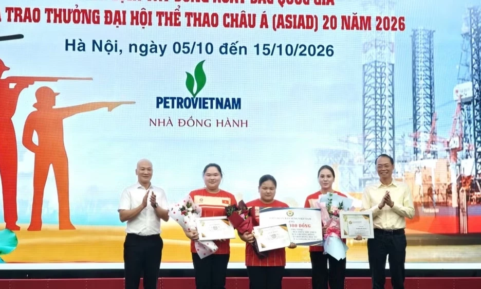 Vinh danh c&aacute;c vận động vi&ecirc;n bắn s&uacute;ng đoạt huy chương tại ASIAD 20