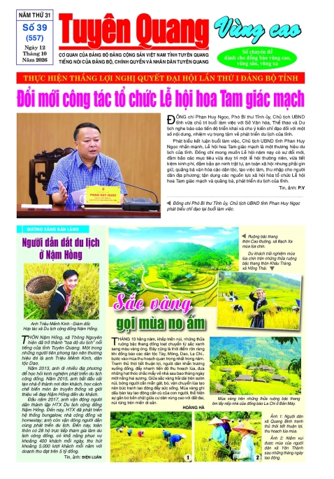 B&aacute;o Tuy&ecirc;n Quang v&ugrave;ng cao số 557