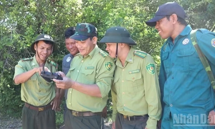 &ldquo;Mắt thần&rdquo; gi&uacute;p kiểm l&acirc;m vươn tới những c&aacute;nh rừng hiểm trở
