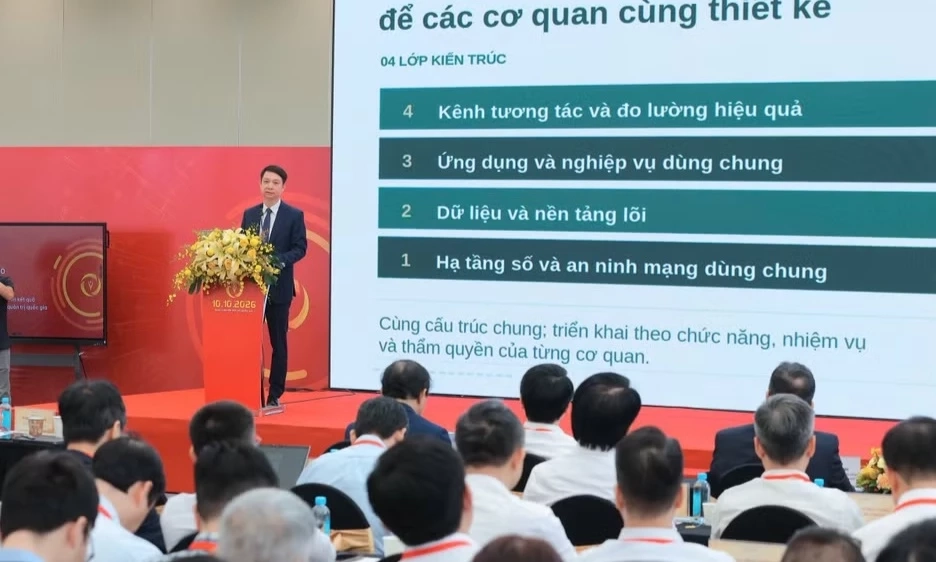 Đẩy nhanh triển khai Khung kiến tr&uacute;c tổng thể quốc gia số