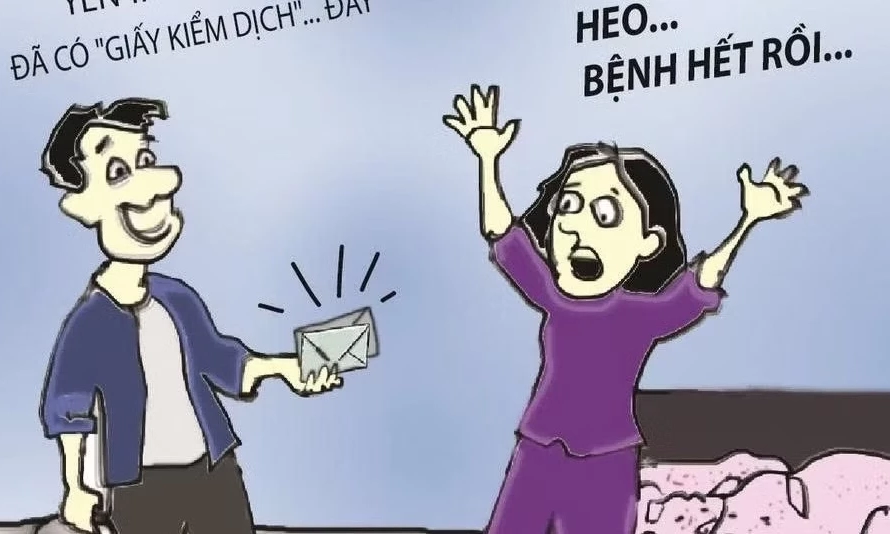 G&oacute;c biếm họa: Xử l&yacute; nghi&ecirc;m c&aacute;c đối tượng sản xuất thực phẩm kh&ocirc;ng an to&agrave;n
