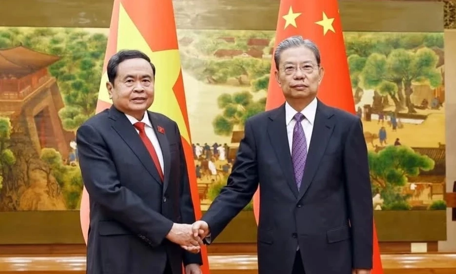 Tăng cường hợp t&aacute;c giữa Quốc hội Việt Nam v&agrave; Nh&acirc;n đại to&agrave;n quốc Trung Quốc