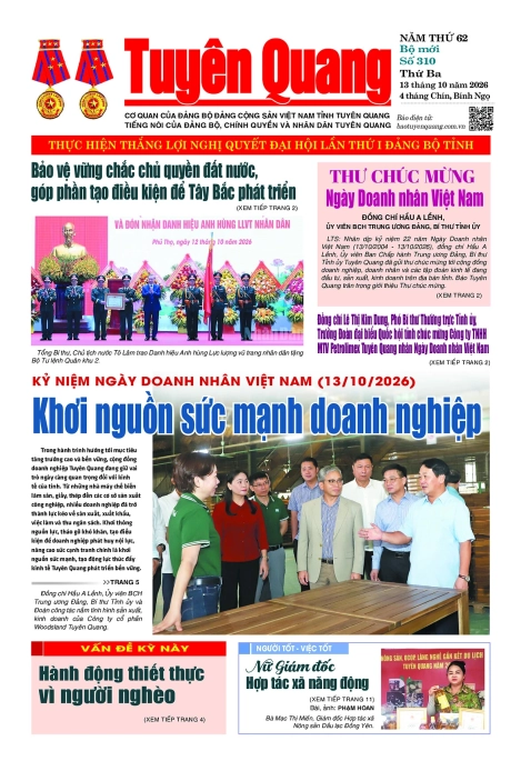 B&aacute;o Tuy&ecirc;n Quang số 310