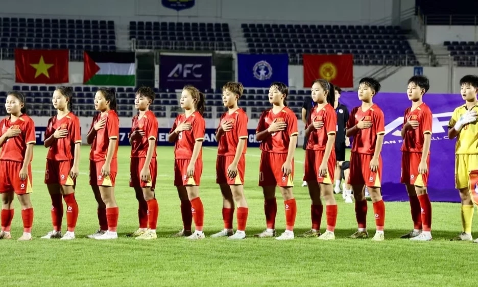 18 cầu thủ từ hệ thống đ&agrave;o tạo trẻ g&oacute;p mặt trong đội tuyển U17 nữ Việt Nam