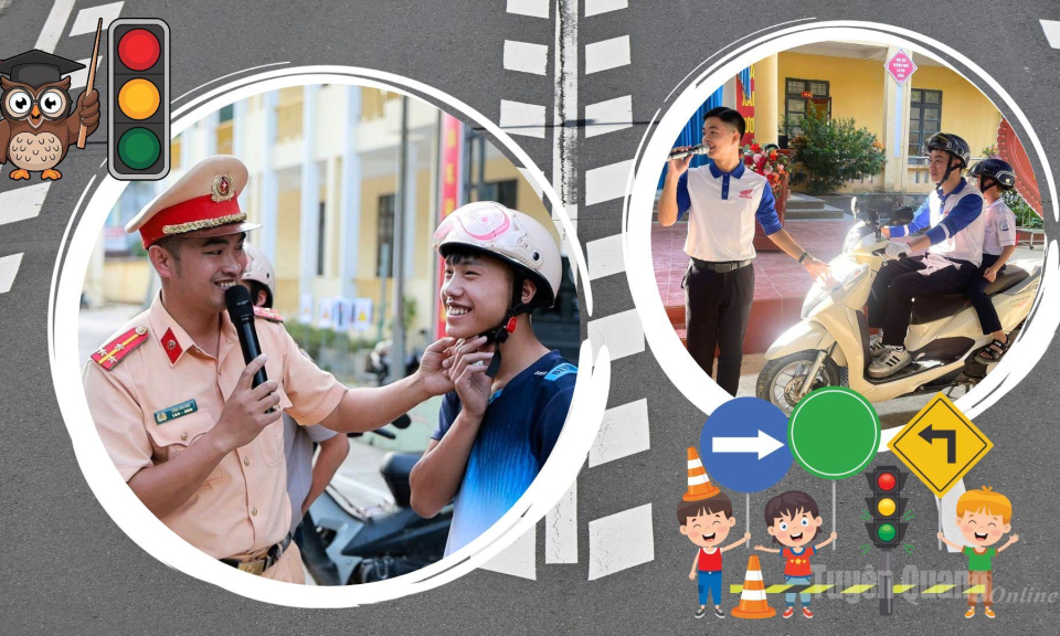 Vui đến trường - an to&agrave;n tr&ecirc;n mỗi cung đường