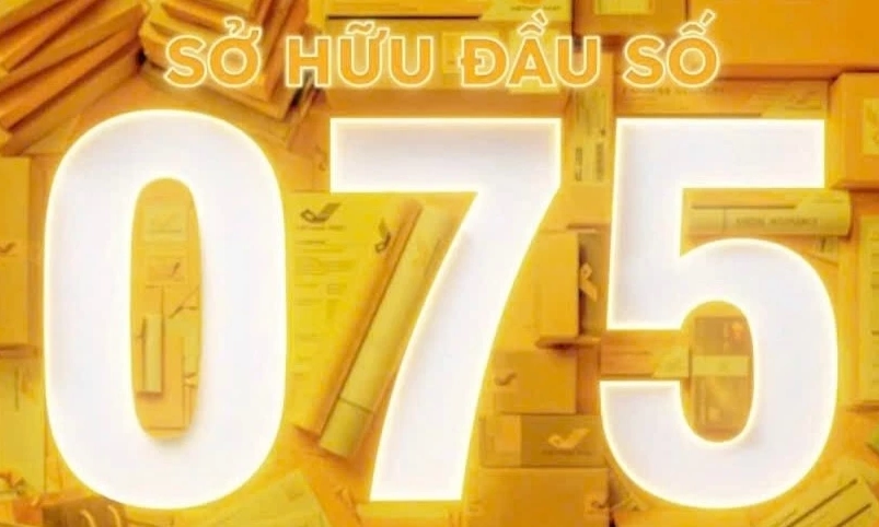 Tổng c&ocirc;ng ty Bưu điện Việt Nam tr&uacute;ng đấu gi&aacute; đầu số 075